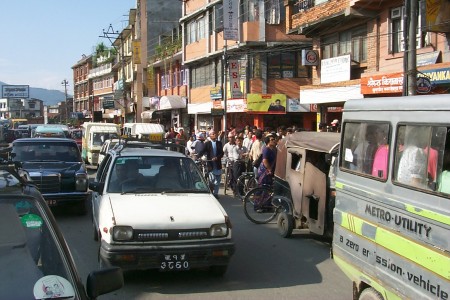 Stau in Nepal