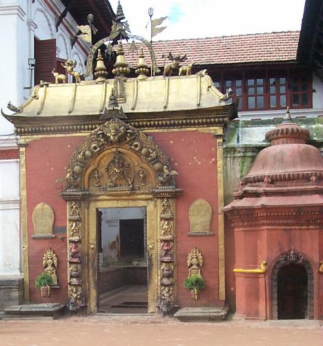 Panorama von Bhaktapur