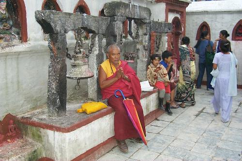 Stupa in Bouddha