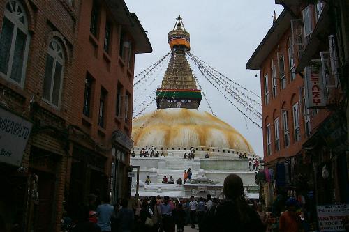 Stupa in Bouddha